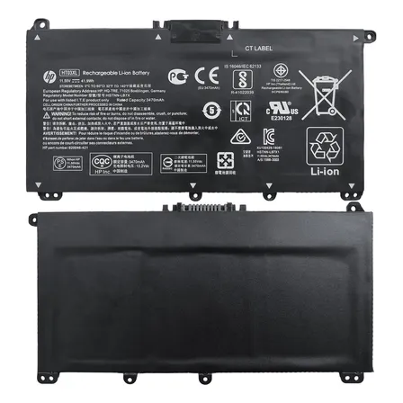 Bateria para Notebook HP 14 series 15 series Pavilion codigo Ht03xl Tpn-q188 color negro