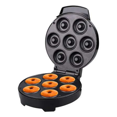 Máquina Mini Donas Donuts Eléctrica Color Negro