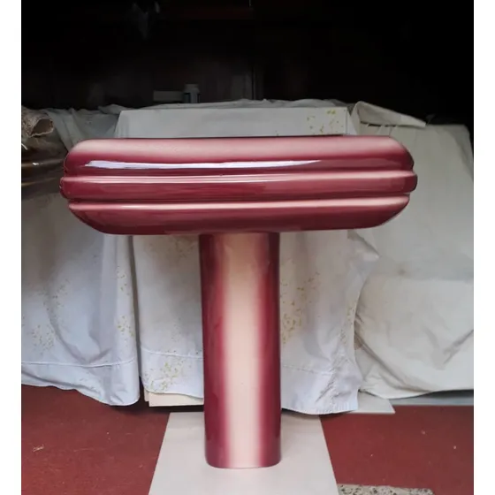 Lavamanos C/ Pedestal Serie Katia Rosado Difuminado
