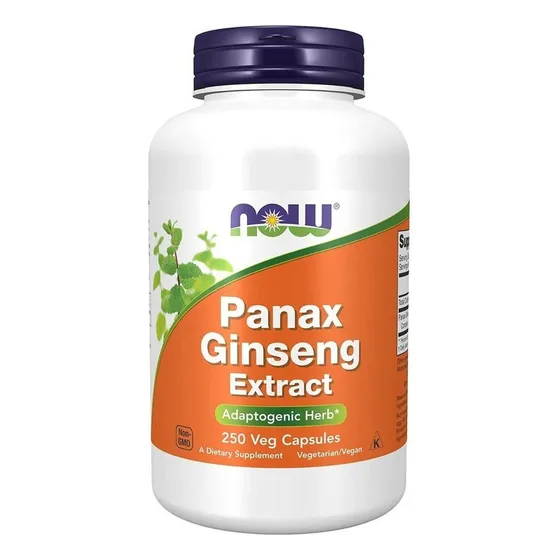 Extracto Panax Ginseng 500 Mg 250caps, Now,