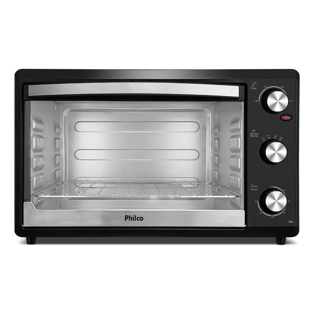 Forno Elétrico Philco Pfe44p Dupla Resistência 44l 110v Forno Elétrico Philco Pfe44p Dupla Resistência 44l 110v