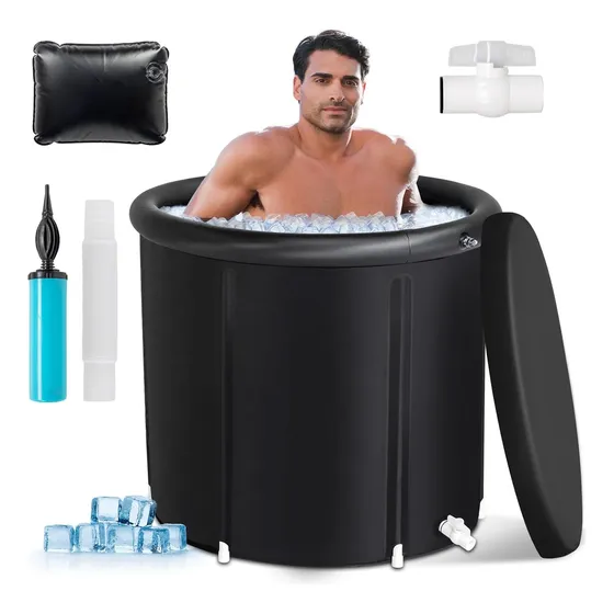 Bañera Hielera Para Atletas 85 Galones Portátil
