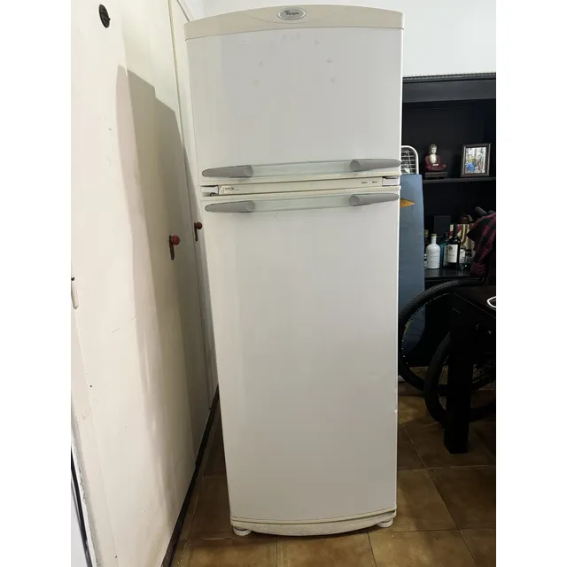 Heladera Whirlpool Con Frezzer Modelo Wrd36 Blanca Usada