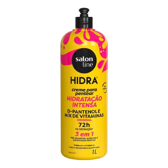 Salon Line Hidra Original Creme Para Pentear 1l