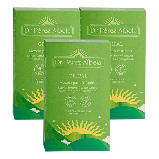 3pack Infusión Gripal - Caja X 15 Unid