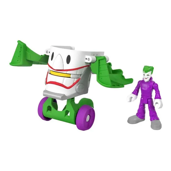 Imaginext Figura De Acción Shifters The Joker & Laff Móvil
