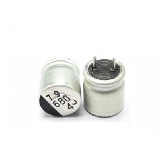 Pack De 20 Condensador Capacitor Sólido 680uf 4v Panasonic