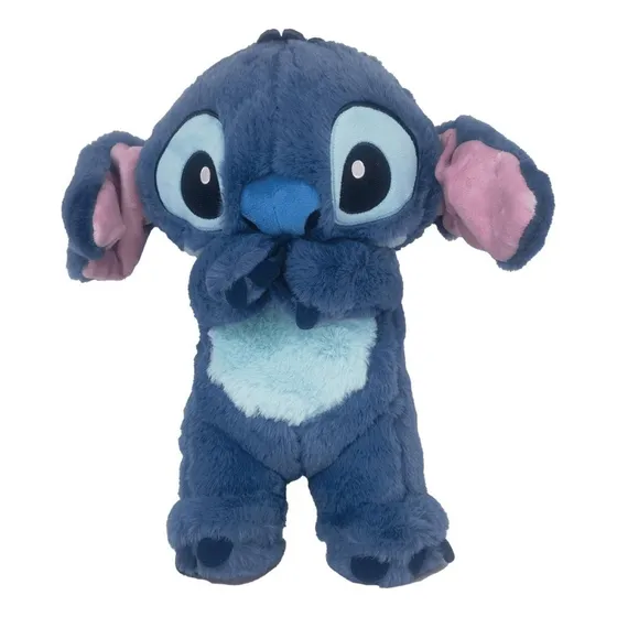 Pelúcia Stitch Peek A Boo 30cm Com Mecanismo Multikids Cor Azul