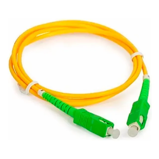 Patch Cord De Fibra Sm Sc-apc Router Cnt Netlife Sx 3 Metros