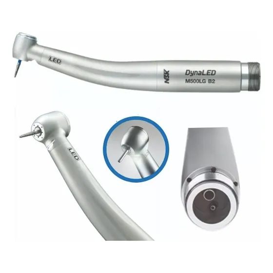 Dynaled M600LG B2 Caneta Turbina Alta Rotação 8 Sprays