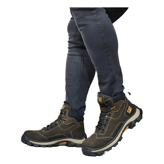 Botas De Seguridad Caterpillar De Cuero 