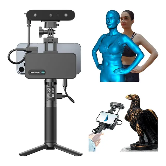 Escáner 3d Sainsmart Cr-scan Ferret Pro, Portátil, 0.1mm