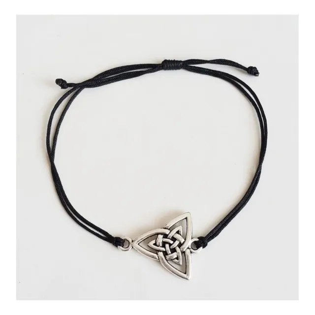 Pulsera Amuleto Manilla Brazalete Nudo De Bruja Acero Unisex