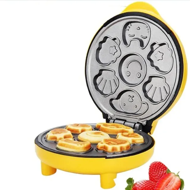 Máquina Para Hacer Mini Hot Cakes Figuras Animales