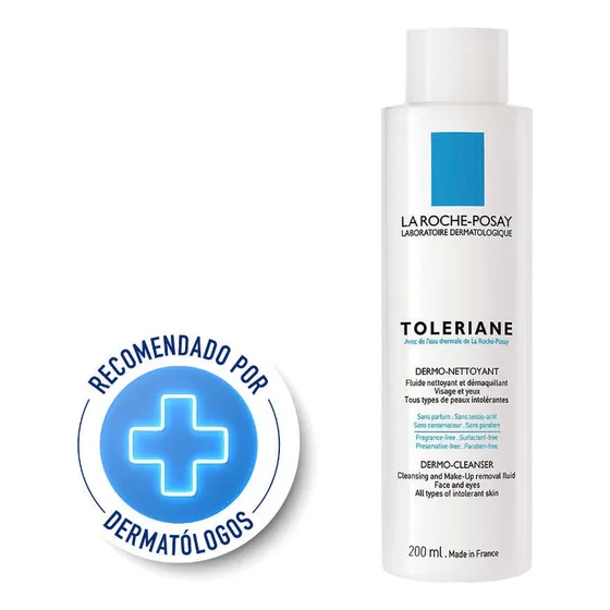 Loción Leche Limpieza Facial La Roche-Posay Toleriane 200ml La Roche-Posay día/noche para piel normal a sensible de 200mL/200g 18+ años