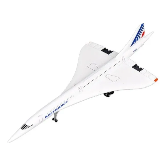1:400 Escala Concorde Plane Avión Modelo Juguete
