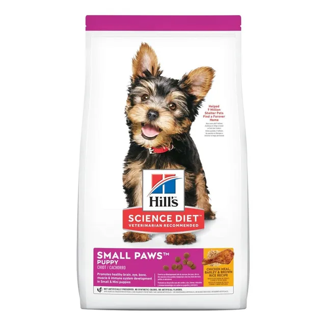 Alimento Hill's Science Diet cachorro de raza mini y pequeña sabor pollo de 2 kg
