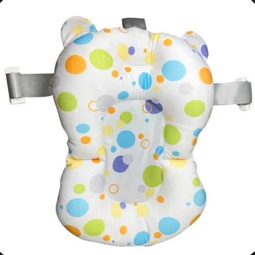 Almofada De Banho Bebê Bolinhas Coloridas 629-shiny Toys Cor ESTAMPADA