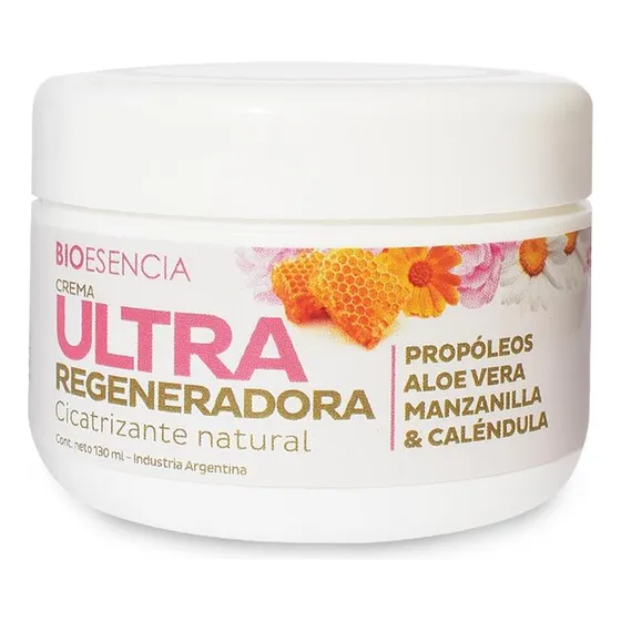 Regenera Y Cicatriza La Piel, Crema Ultraregeneradora C/propóleos, Aloe Vera, Manzanilla Y Caléndula !!!