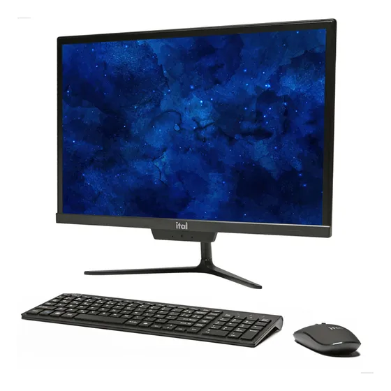 Computador All In One 19  I5 8gb Ssd 256gb K2 Preto Ital