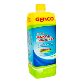 Algicida De Manutenção Para Piscina 1 Litro Genco Algicida De Manutenção Para Piscina 1 Litro Genco