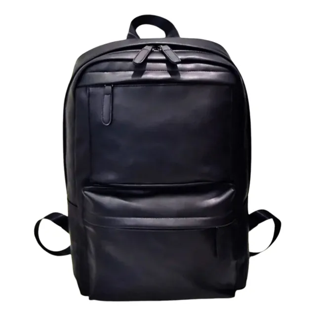 Mochila Cuero Impermeable Viaje Negocios Escolar