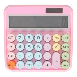 Calculadora Extra Grande Coloridas 12 DĂgitos Calculadora Extra Grande Coloridas 12 DĂgitos