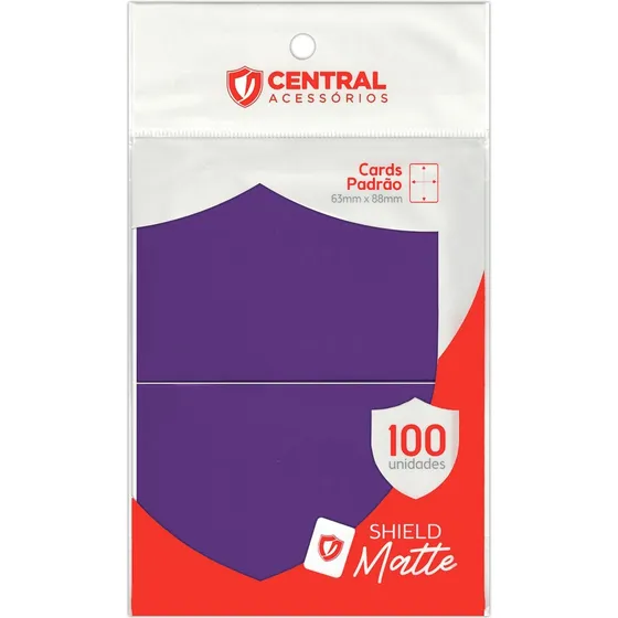 Sleeves Shield Standard 100 Unidades Central Magic Pokemon