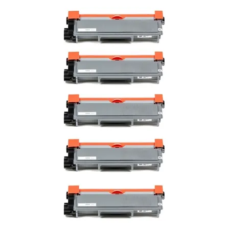 Kit de 5 cartuchos de tóner compatibles Tn2340 Tn2370 L2300 DCP-L2540dw