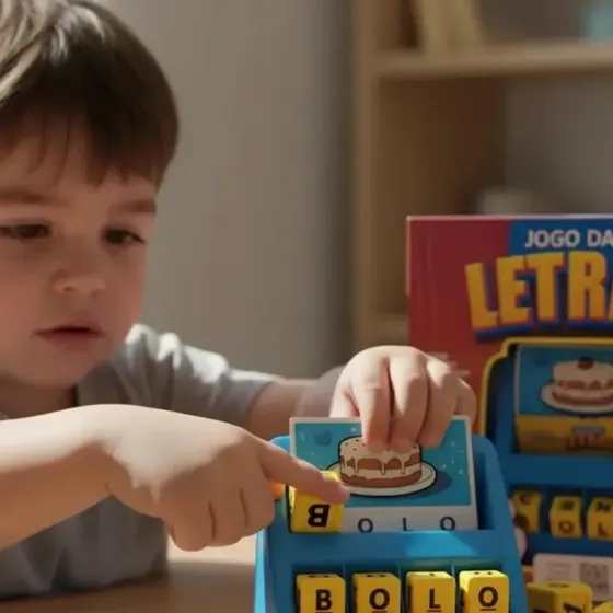 Brinquedo Educativo Jogo Das Letras - Paki Toys