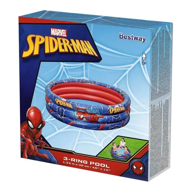 Bestway Piscina Inflable De Spiderman Para Bebés