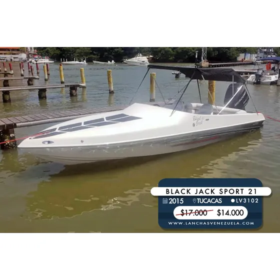 Lancha Black Jack Sport 21 Lv3102