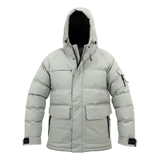 Campera Hombre Impermeable Abrigo Puffer Parka Capucha Bgt