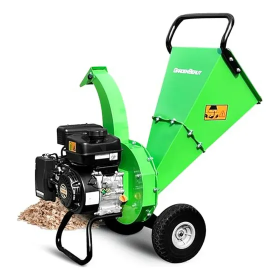 Trituradora De Ramas A Gasolina 7hp, Capacidad 3 , Reducción