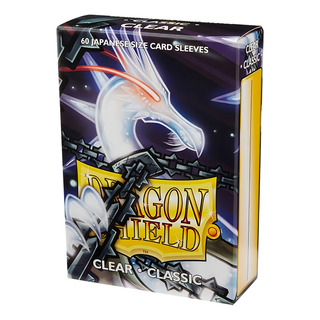 Dragon Shield Sleeves Mini Clear Classic Transparente Yugioh Dragon Shield Sleeves Mini Clear Classic Transparente Yugioh