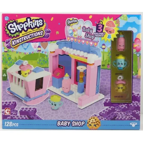Shopkins Armables Guardería Kinstructions 128 Piezas