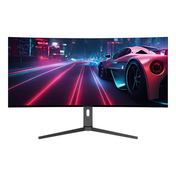Monitor Gamer Curvo 40 Ips Exorvit Earth Mzx40c 4k R2800 Color Negro