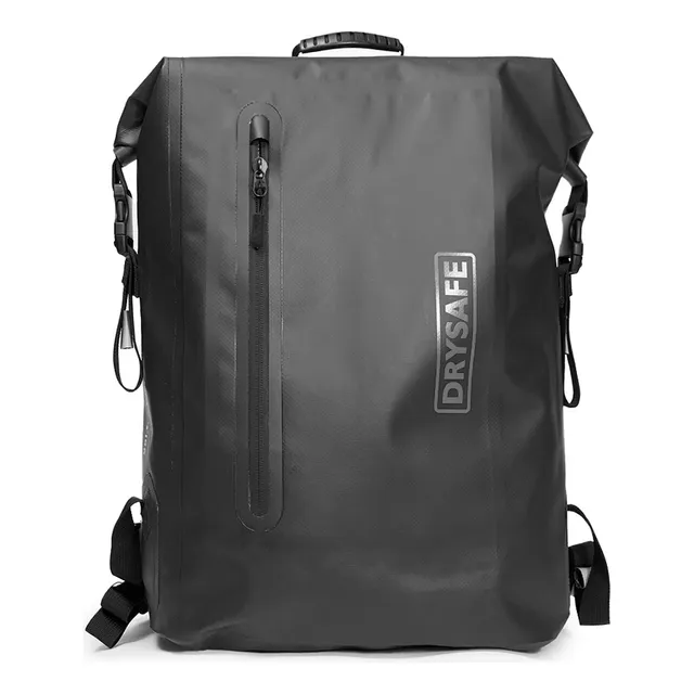 Mochila Outdoor 25 Lt Impermeable Con Porta Laptop/notebook Color Negro