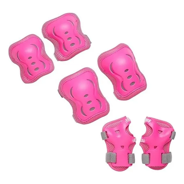 Kit  De Patines Rosado