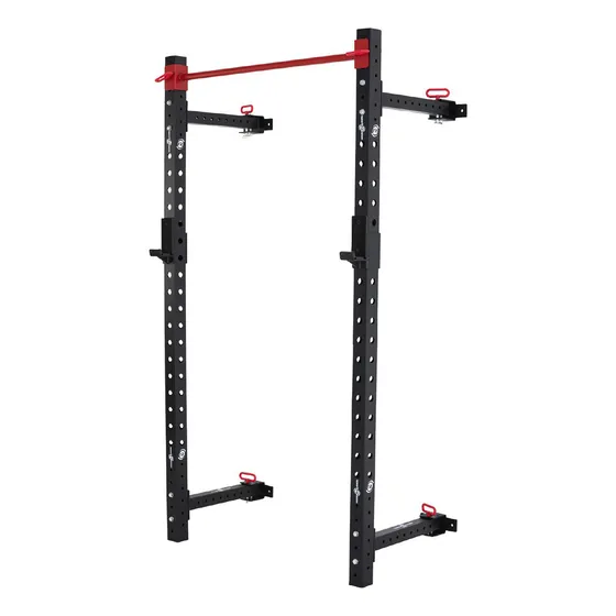 Crossfit Jaula Barras Pesas Sentadillas Sportfitness Rack Ab Estructura Negro Tapizado Negro
