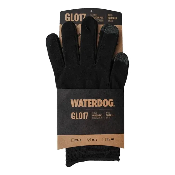 Guantes Primera Piel Waterdog Táctil Touch Celular Moto Bici
