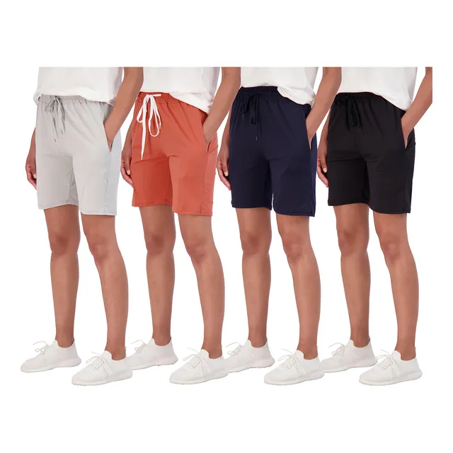 Real Essentials 4: Bermuda Larga Cintura Alta Para Mujer 7 