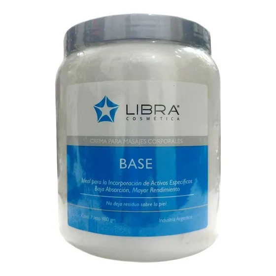 Crema Base Para Masajes Corporales X 980 Gr Libra