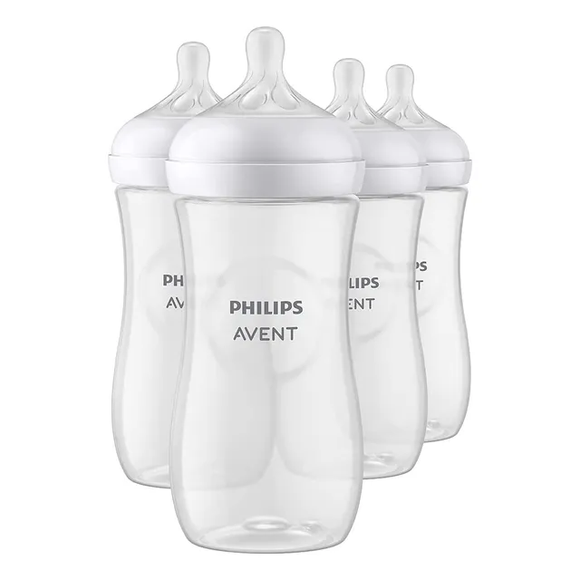 Set 4 Biberones Philips Avent Natural 330ml 3m+ Scy906/04 #4