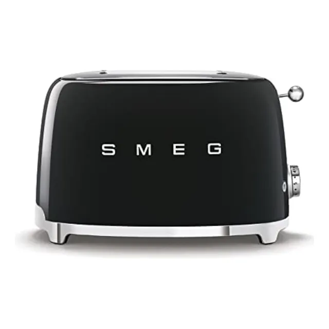 Smeg Tostadora Retro De 2 Rebanadas Negro