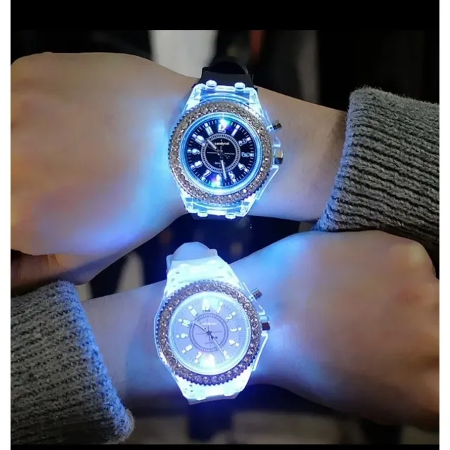 Reloj Geneva De Luces Al Mayor