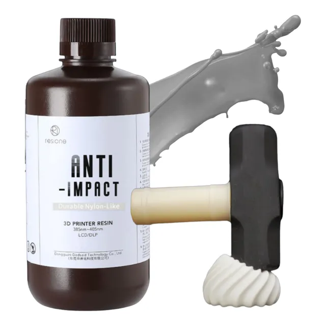 1 Kg Resina Impresion 3d Resione Anti Impact Nylon Nailon