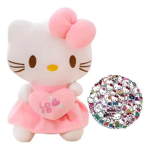 Peluche Hello Kitty Kawaii 25cm - | MercadoLivre