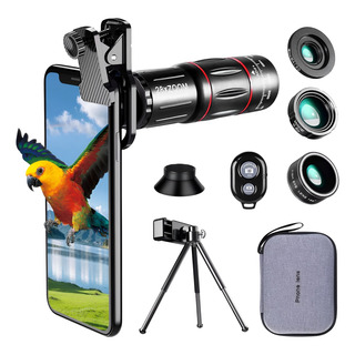 Kit Lentes Para Celular Hd Telescopio 22x Zoom + Macro 25x Kit Lentes Para Celular Hd Telescopio 22x Zoom + Macro 25x