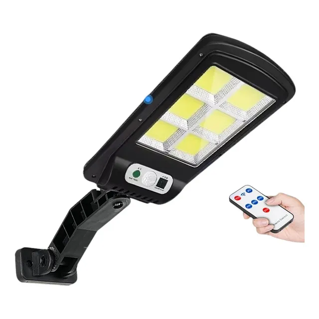 Luz Foco Lampara Led Solar Pastoral Con Sensor De Mov.